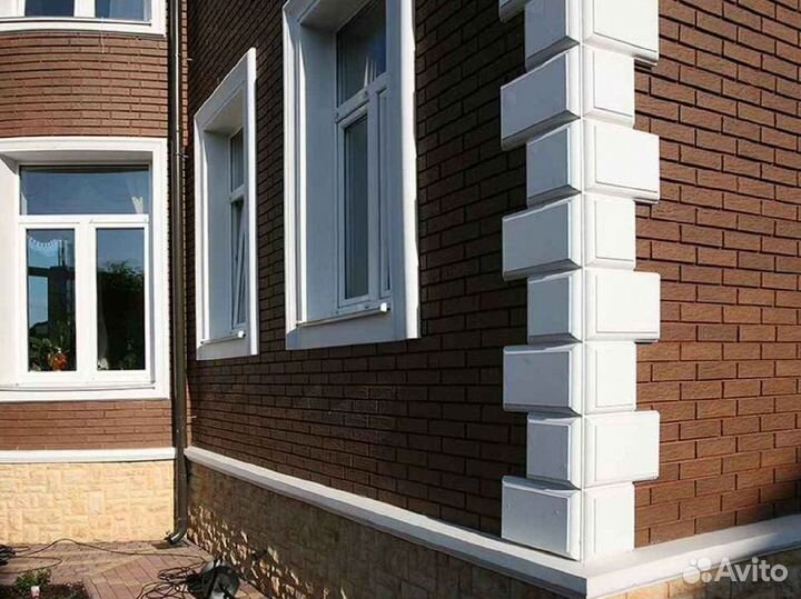 Декоративная отделка из пенопласта