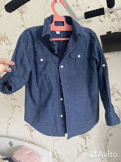 Рубашки на мальчика 2г, 3г, 4г, 5 л