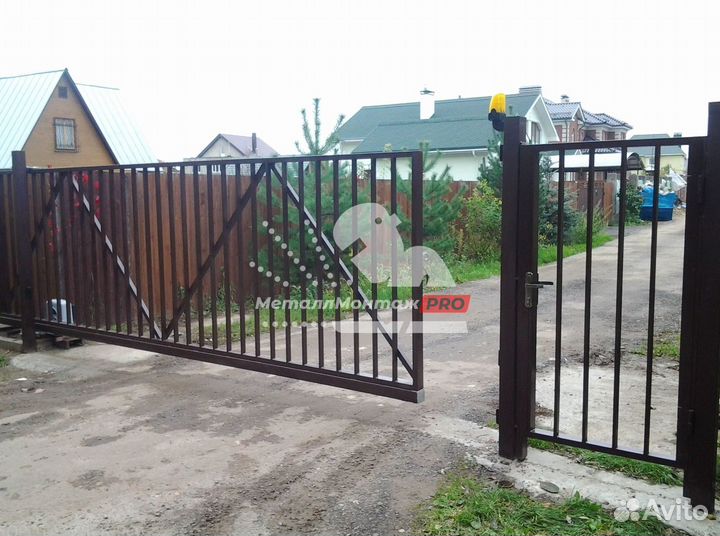 Откатные ворота