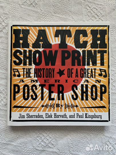 Книга hatch show print