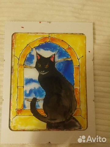 Витраж, ручной, работы, рисую на заказ