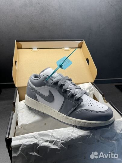 Nike Jordan 1 low vintage grey / серые джордан