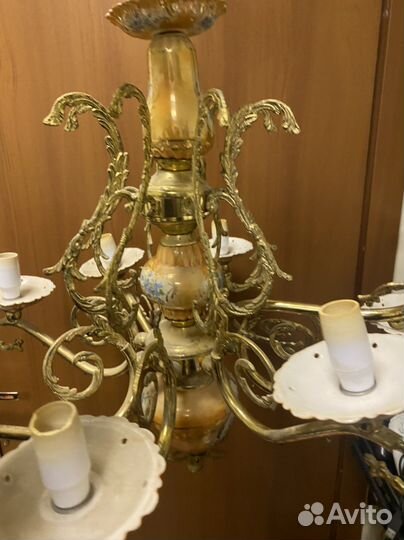 Люстра Бронза