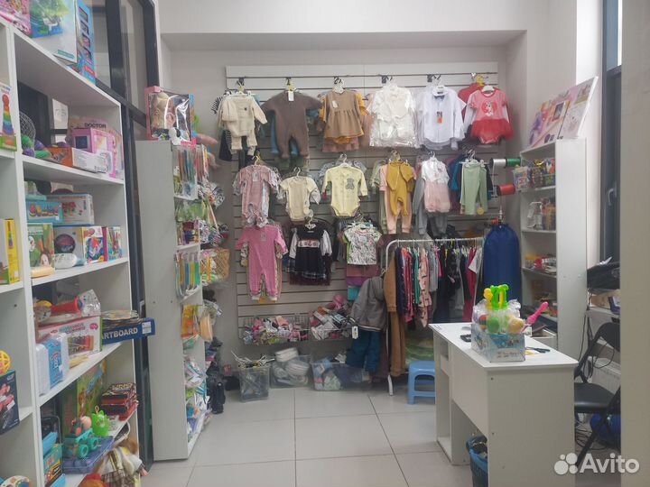 Продам готовый бизнес магазин детских товаров