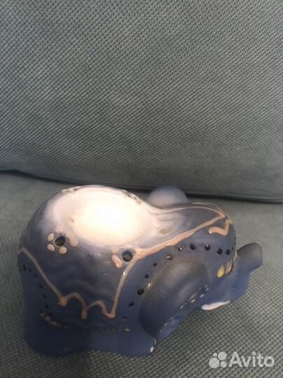 Аромолампа керамика Слон