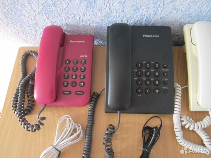 Телефоны Panasonic 7 шт, аон