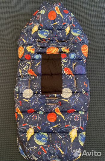 Зимний конверт в коляску mansita