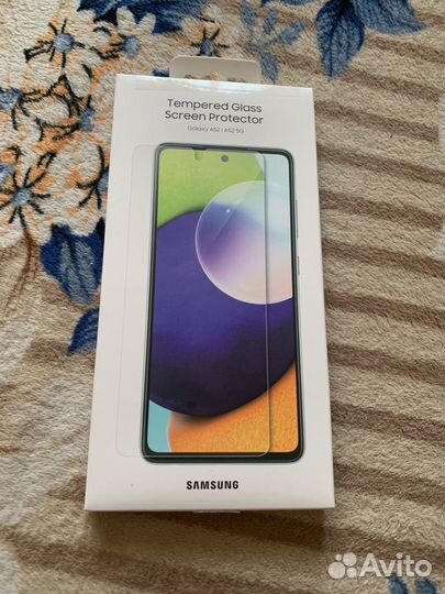 Защитное стекло samsung a52