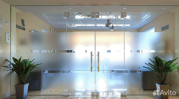 Двери из стекла