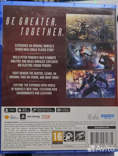Spider man 2 ps5 человек паук 2