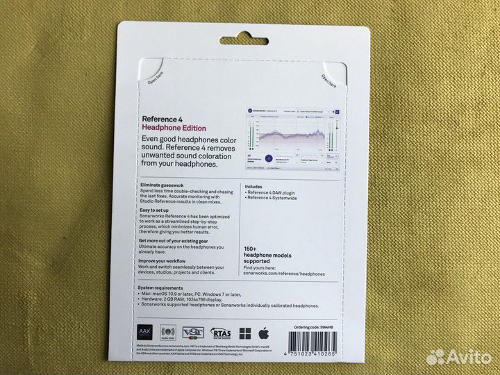 Sonarworks Reference 4 Headphone edition (envelope