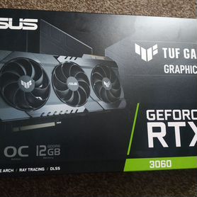 Видеокарта rtx 3060 12gb Asus tuf gaming oc