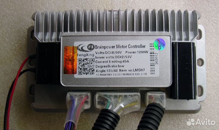Контроллер /48-60v/ /60-72v 40а-60а синусный