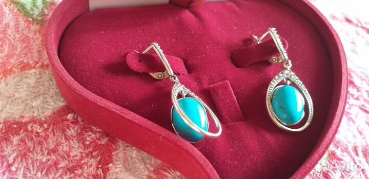 Серебряные серьги