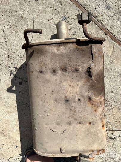 Глушитель банка Nissan Primera P12 Ниссан примьера