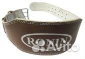 Пояс тяжёло-атлетический ronin, кожаный, ширина 15