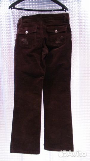 Джинсы вельветовые