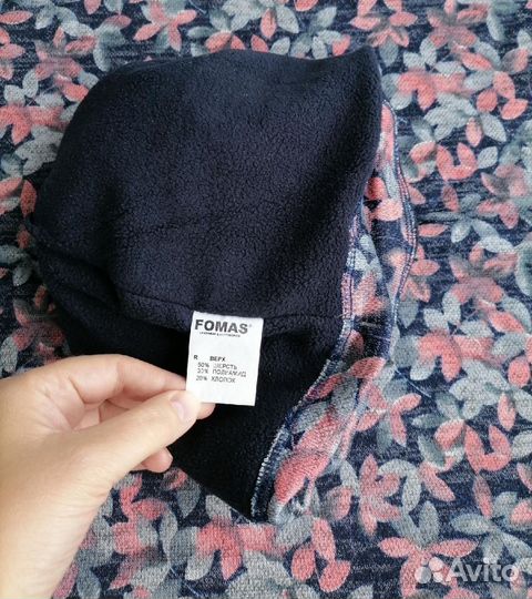 Комплект шапка и снуд женский