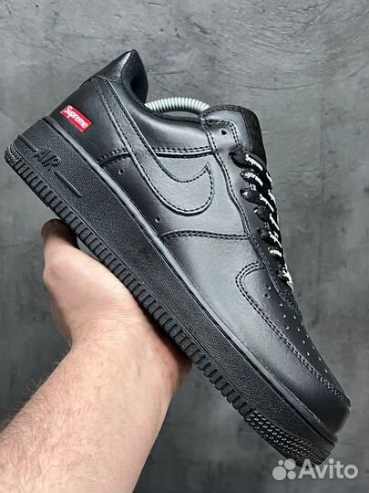 Кроссовки Nike Air Force Supreme черные