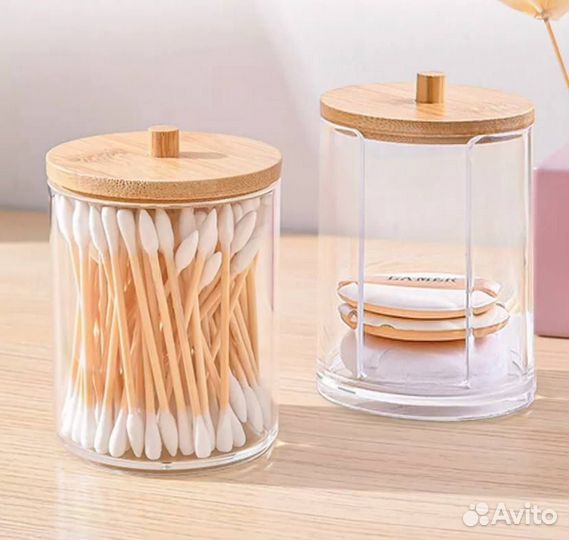 Контейнер для ватных палочек и дисков
