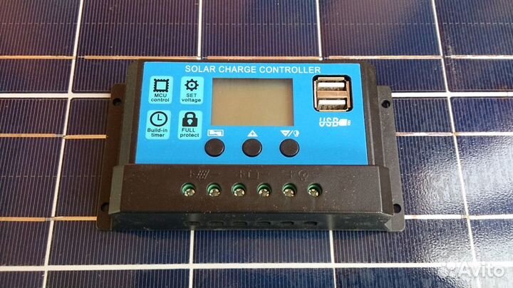 Контроллер для солнечных батарей 12В 20А