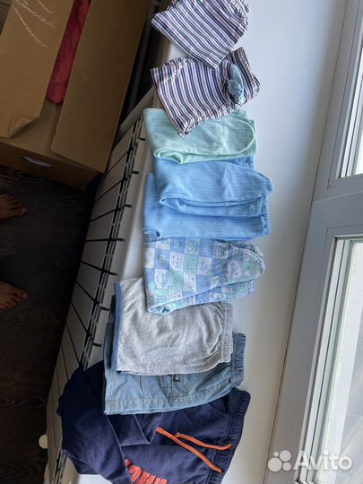 Детская одежда пакетом на мальчика 0-2 года