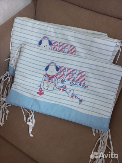 Бортики в детскую кроватку