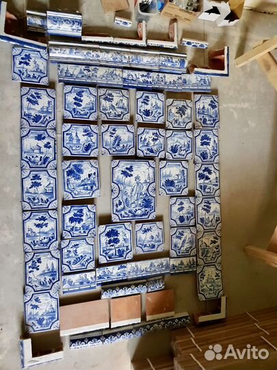 Изразцы для камина