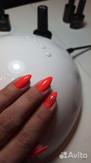 Маникюр, покрытие гель лаком