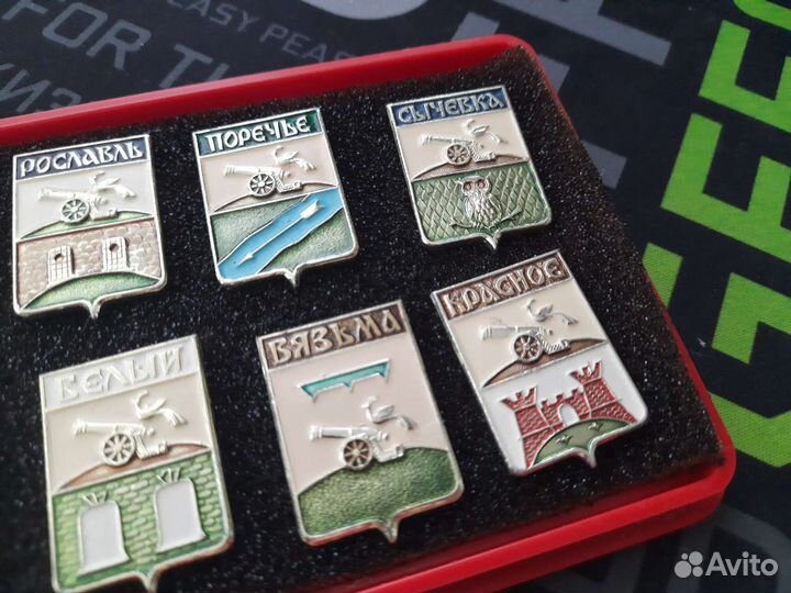 Значки СССР города