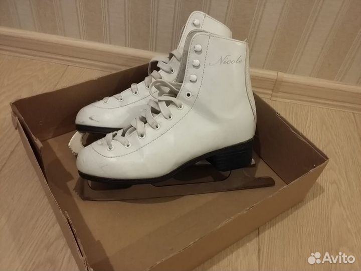 Коньки фигурные 38 и хоккейные Nordway 37
