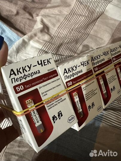 Тест полоски акку чек перформа