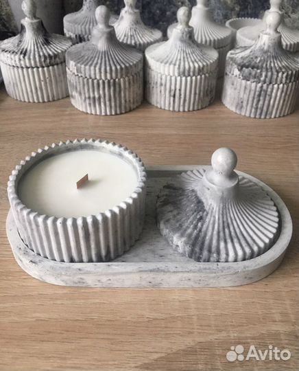 Гипсовые кашпо