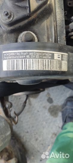 Двигатель 1.9 ABL, голый, Фольксваген Т4