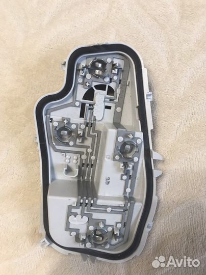 Блок задней фары skoda rapid