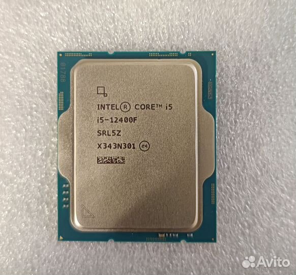 Новый Процессор Intеl Соre i5 12400F