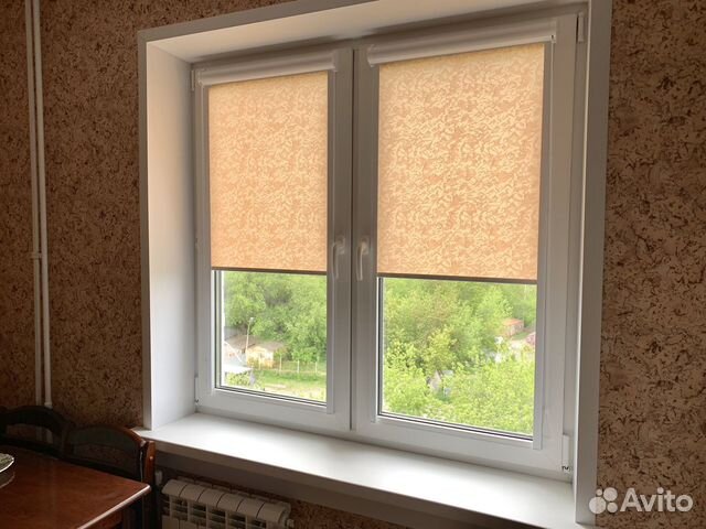 Рулонные шторы на створки