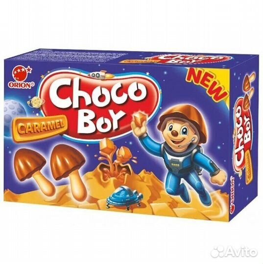 Печенье Choco Boy Карамель 45г