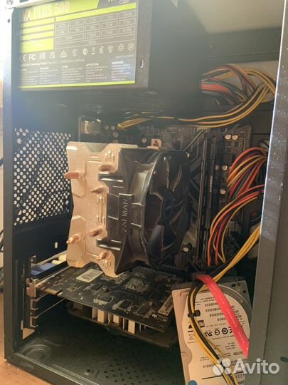 Игровой пк ryzen 5 2600 16gb