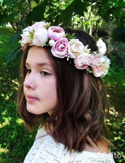 Венок свадебный