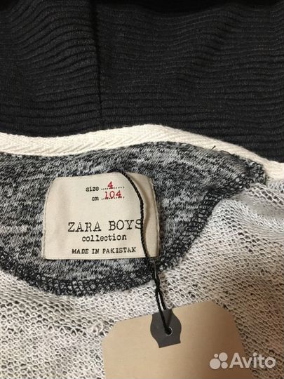 Толстовка zara новая