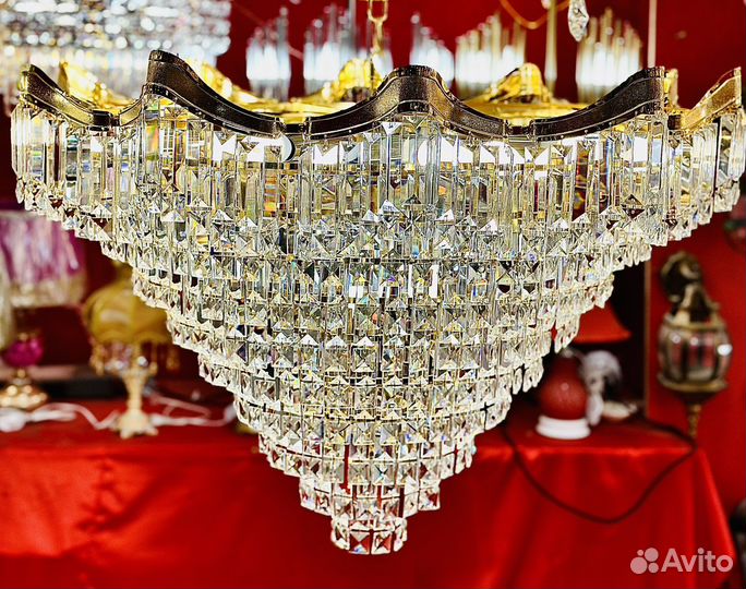 Люстра хрустальная