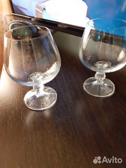 Хрустальные стопки и рюмки