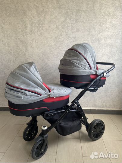 Коляска для двойни