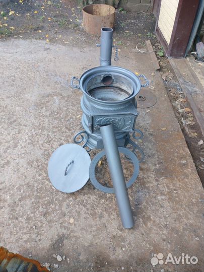 Печь под казан