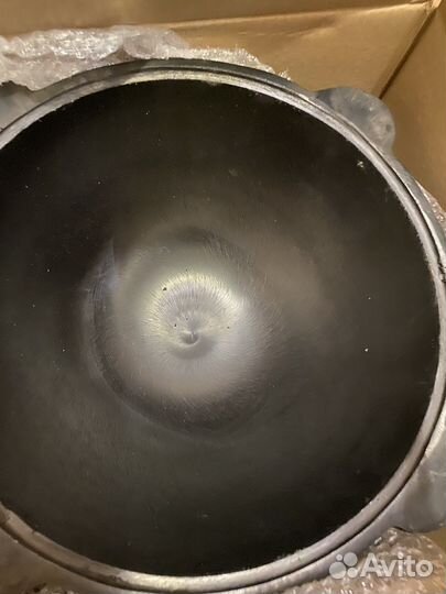 Казан чугунный 10л новый