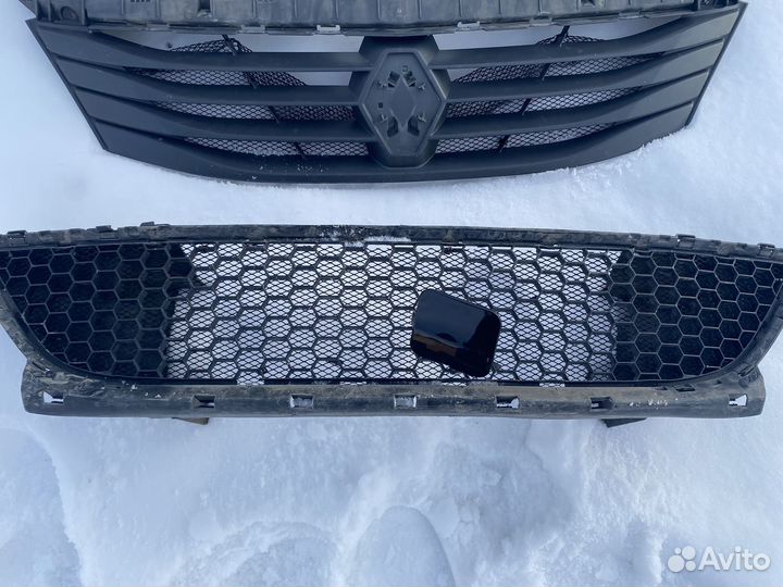 Бампер передний Renault logan 1