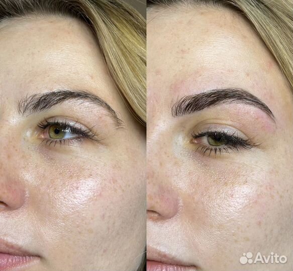 Оформление бровей