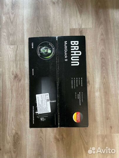 Новый погружной блендер Braun Multiquick 9 MQ9147X