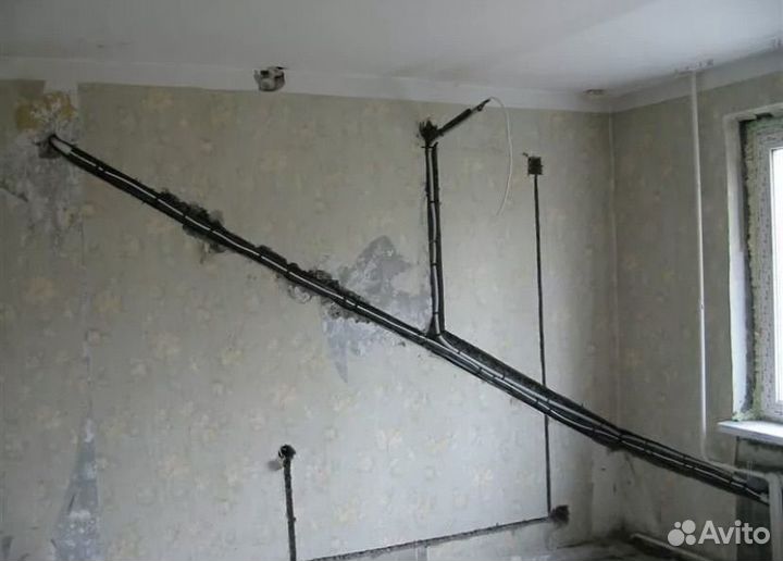 Прокладка трассы под кондиционер, опыт 15 лет